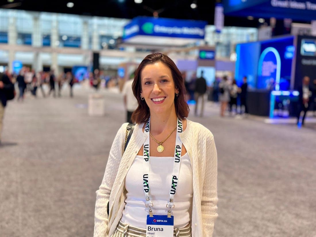 Bruna Heusi, Diretora Geral da TripService, na GBTA Convention 2026