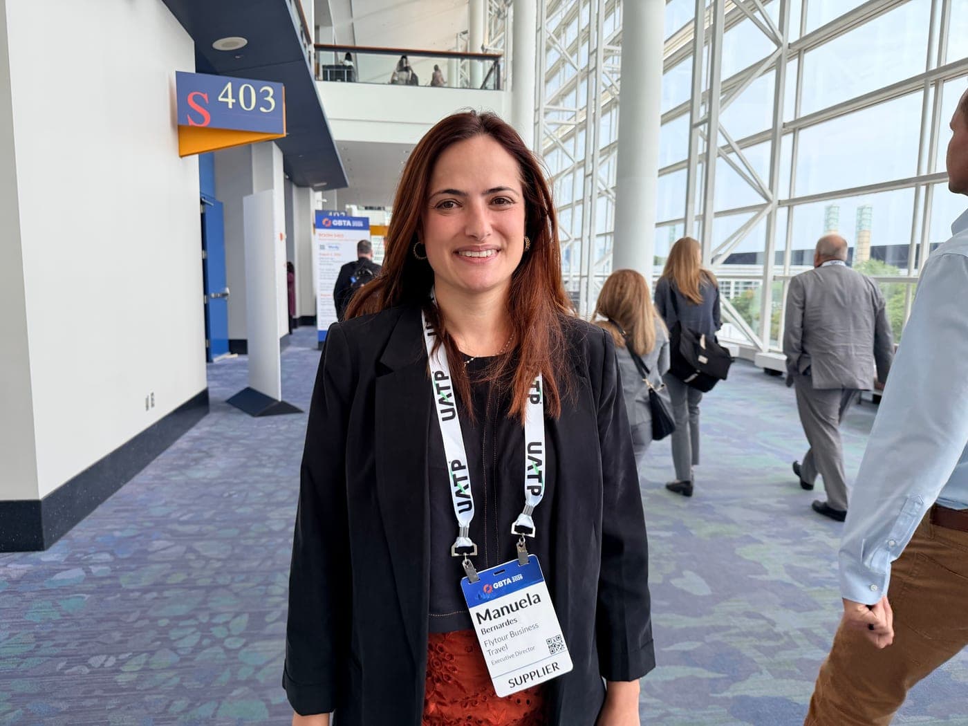 Manuela Bernardes, Diretora Executiva da Flytour Business Travel e Flytour Eventos, na GBTA Convention 2026