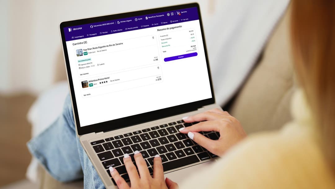 Nova ferramenta da Decolar combina voos, hotéis e serviços em uma só compra