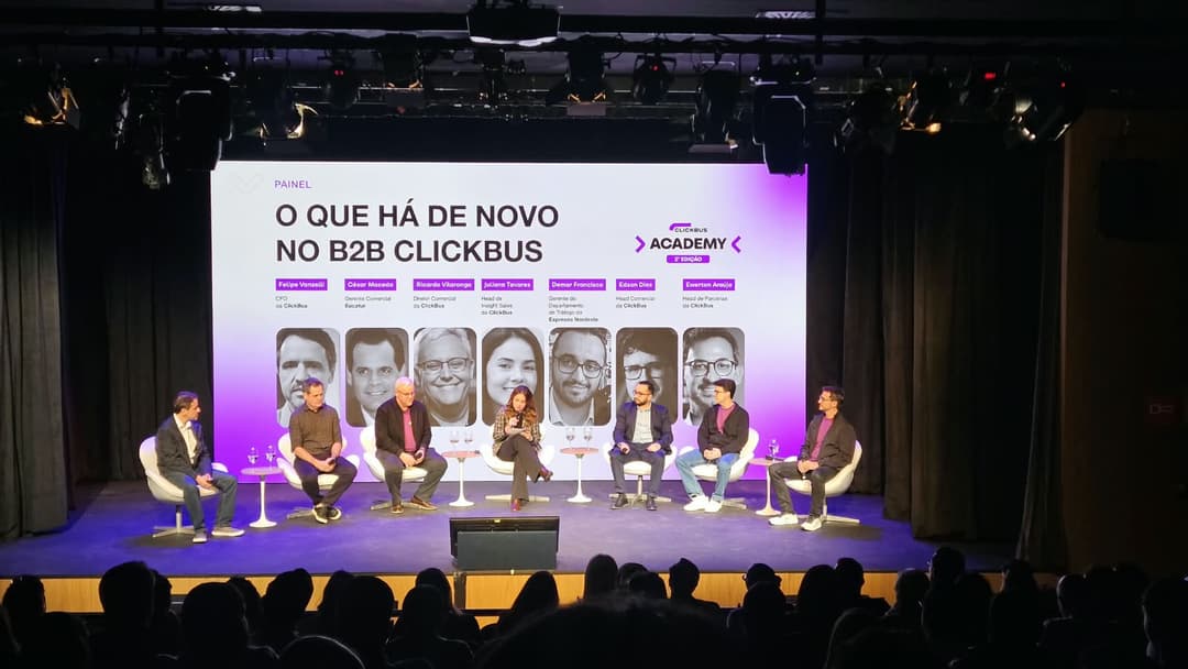ClickBus Academy debate tecnologia, distribuição e novos caminhos para o transporte rodoviário