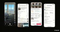 TikTok lança recurso de reservas de viagens dentro do app